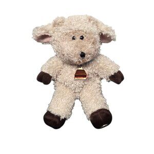 Starbucks 31st Bearista 2004 Plush Beanie Bear Dressed as Lamb with Cow Bell